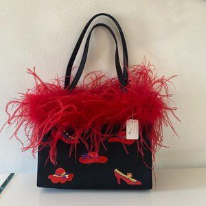 C Marie Collection Feather bag